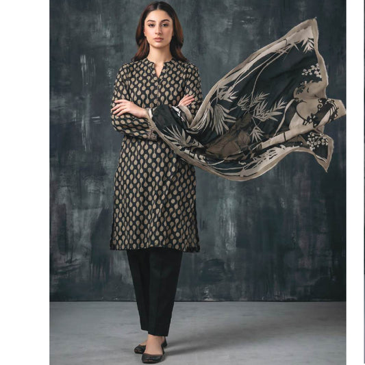 Regalia Premium Unstitched 3 Piece Lawn Suit